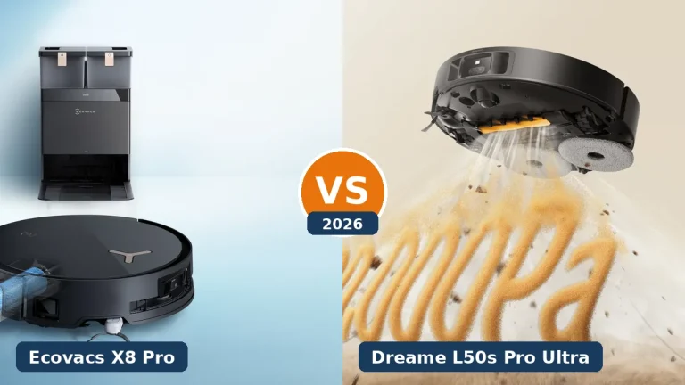 Ecovacs Deebot X8 Pro Plus vs Dreame L50s Pro Ultra im Check