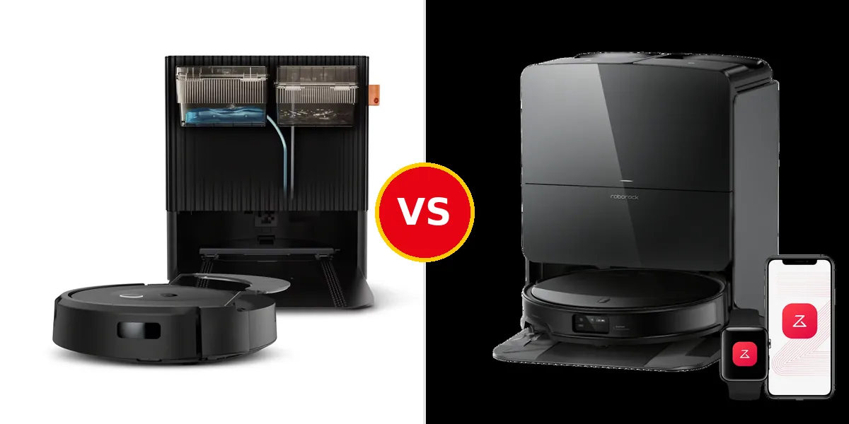 iRobot vs Roborock 2026 Markenvergleich Roomba Combo 10 Max gegen Saros 10R