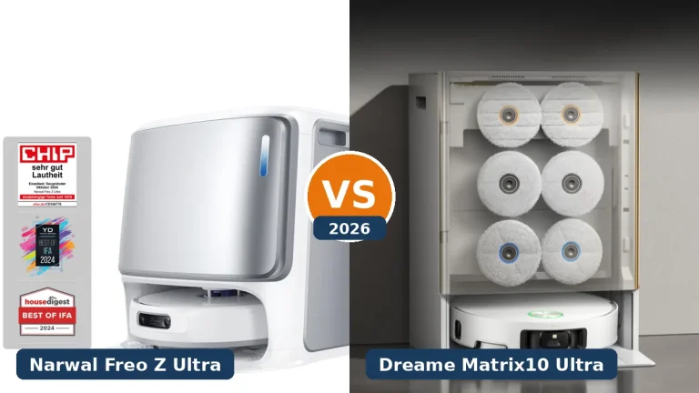 Narwal Freo Z Ultra vs Dreame Matrix10 Ultra Moppwechsel-Duell 2026