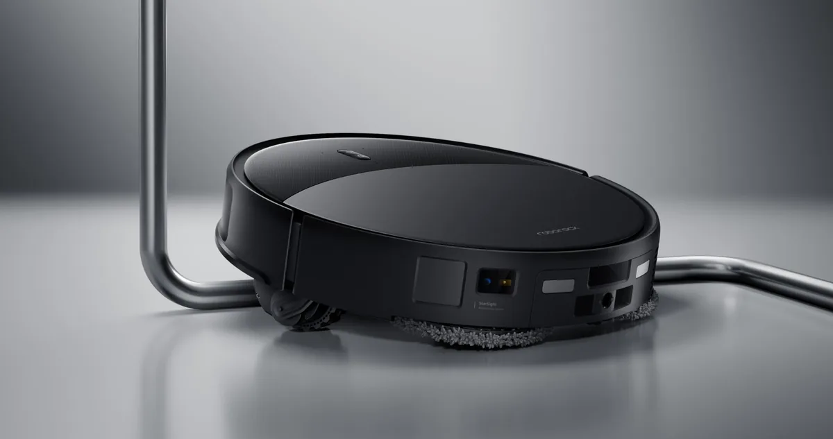 Saugroboter im Dunkeln: Roborock Saros 20 mit LiDAR Navigation und LED Hinderniserkennung