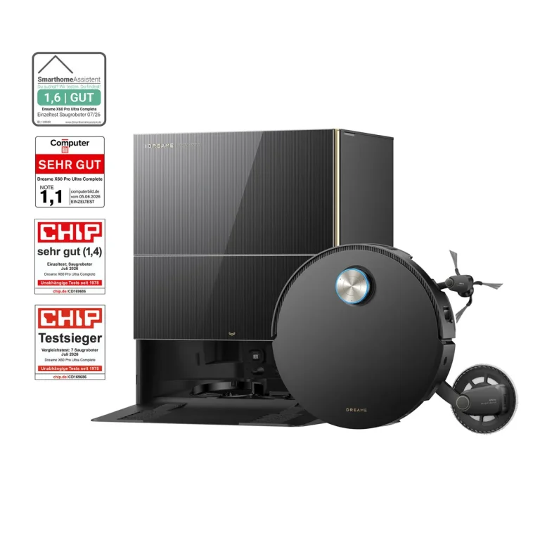 Saugroboter für Hundehaare: Dreame X60 Pro Ultra Complete im Test 2026