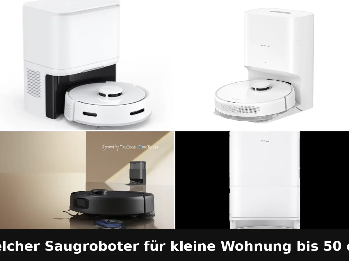 Saugroboter für kleine Wohnung bis 50 qm Vergleich 2026