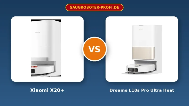Xiaomi X20 Plus vs Dreame L10s Pro Ultra Heat Vergleich